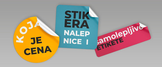Koja je cena nalepnice i samolepljive etikete? 💶 - Stickershop