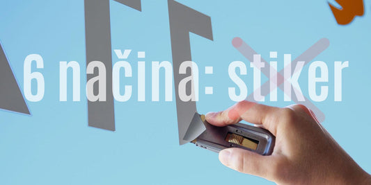 Kako skinuti nalepnicu sa stakla — 6 metoda bez ogrebotina - Stickershop