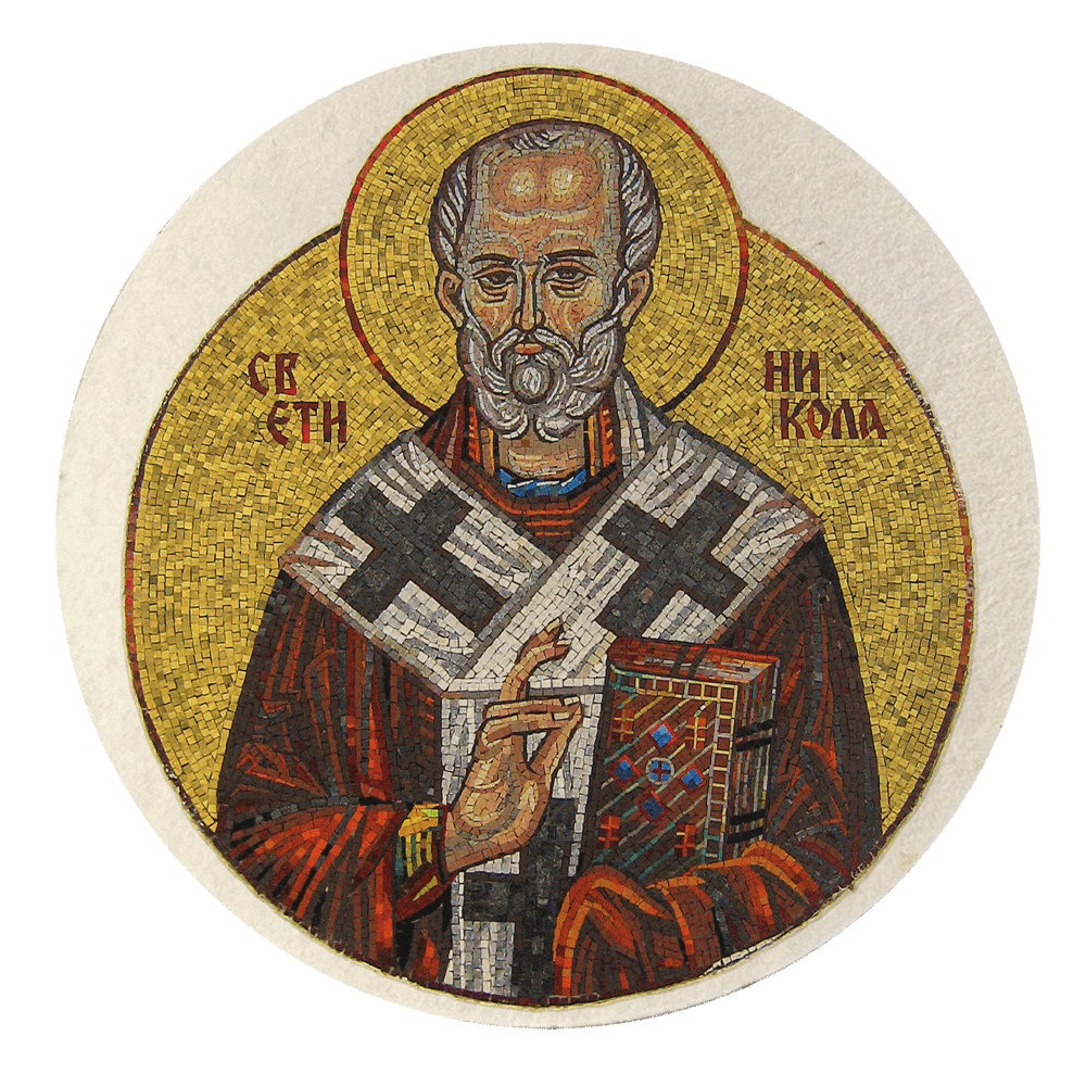 Stickershop - Подметач за чаше - св. Никола - Nikoljdan