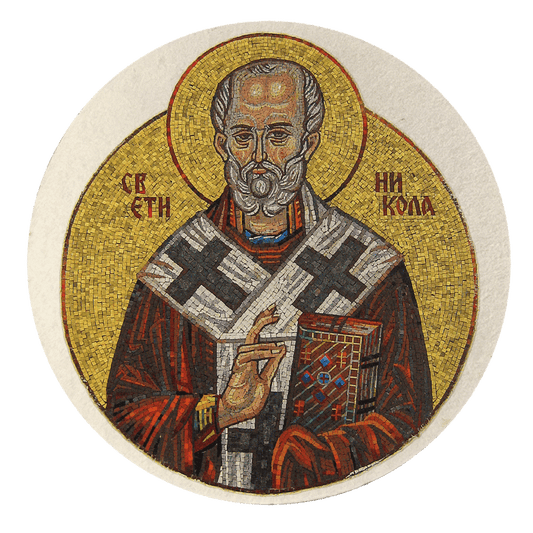 Stickershop - Подметач за чаше - св. Никола - Nikoljdan