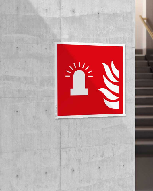 Stickershop - Svetlosni signal alarma za požar