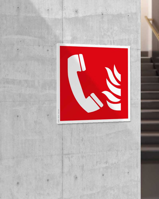 Stickershop - Telefon za dojavu požara