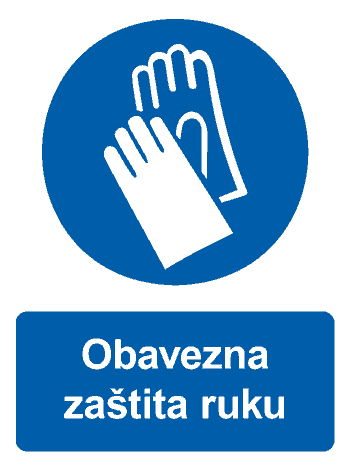 Obavezna zaštita ruku