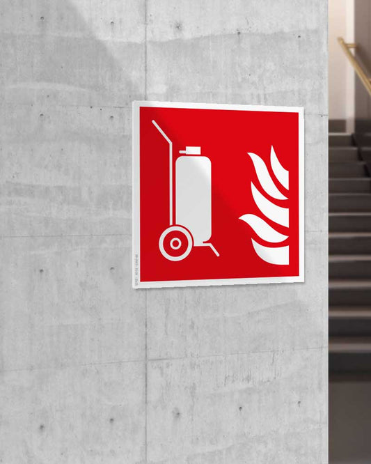 Stickershop - Vatrogasni aparat na točkovima