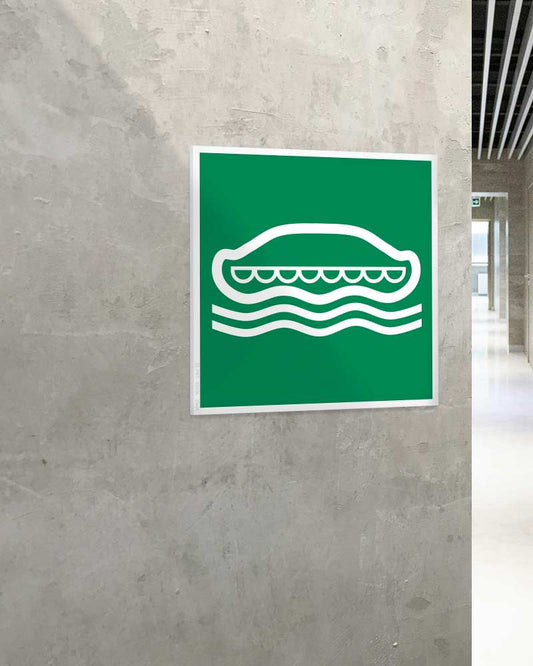 Stickershop - Čamac za spasavanje – ISO E036