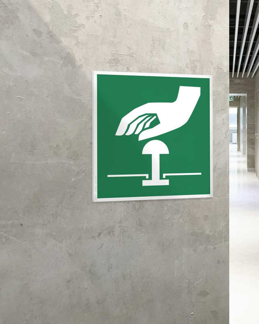 Stickershop - Dugme za hitno zaustavljanje – ISO E020