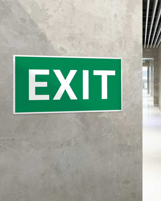 Stickershop - EXIT – natpis za evakuaciju 30x15