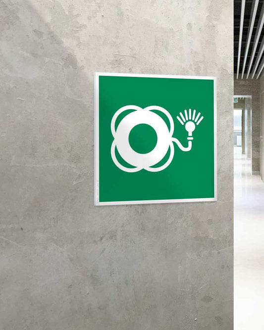 Stickershop - Pojas za spasavanje sa svetlom – ISO E042
