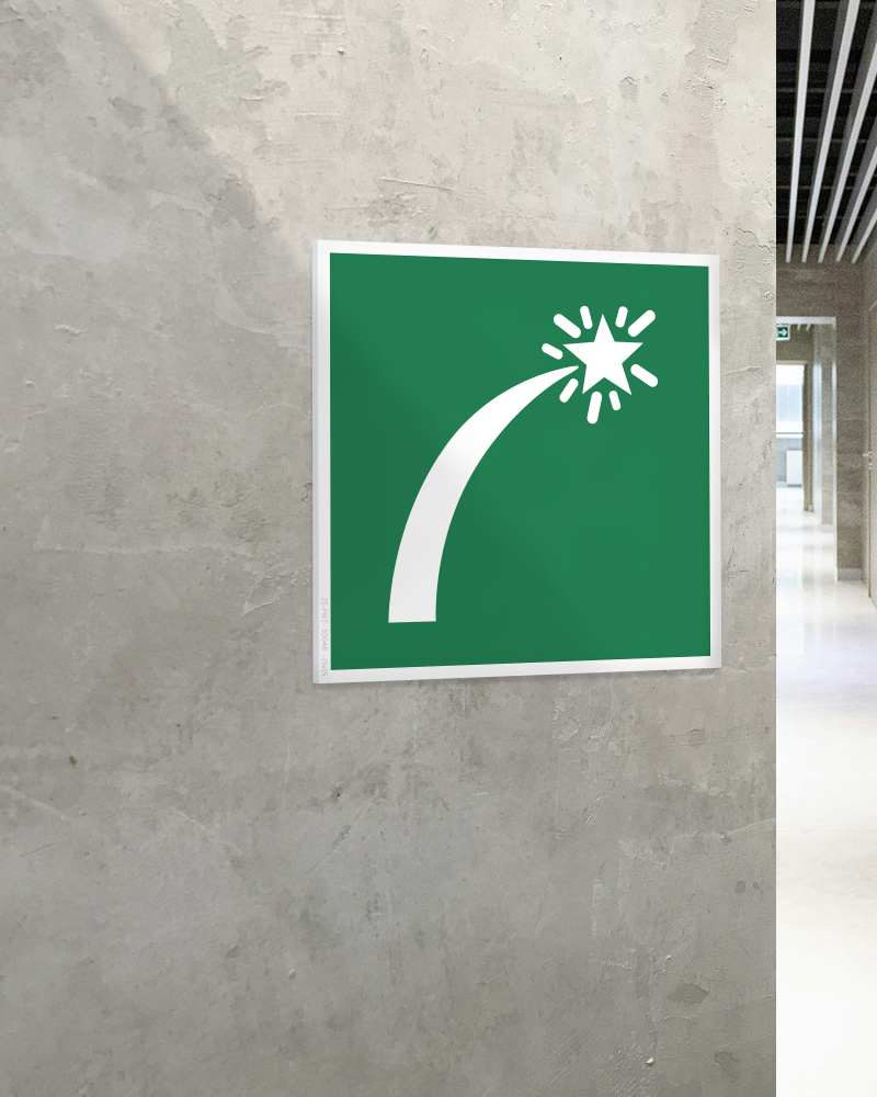 Stickershop - Signali za uzbunu sa plovila za spasavanje – ISO E048