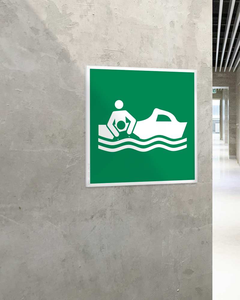 Stickershop - Spasilački čamac – ISO E037