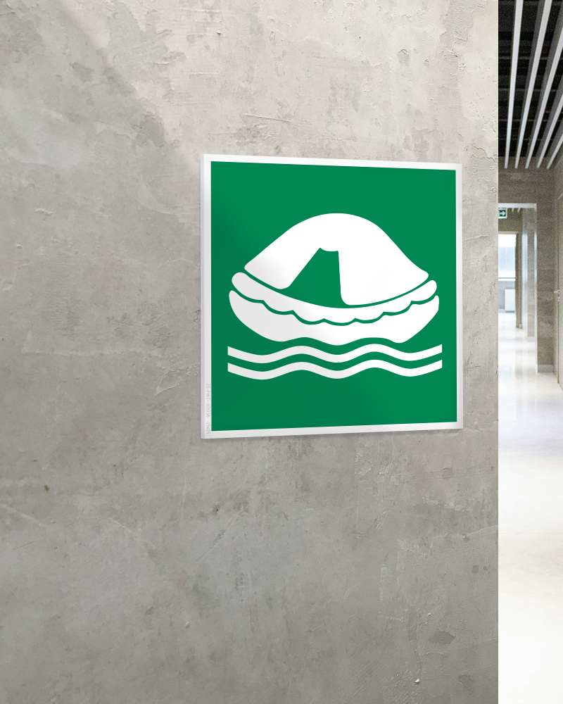 Stickershop - Splav za spasavanje – ISO E038
