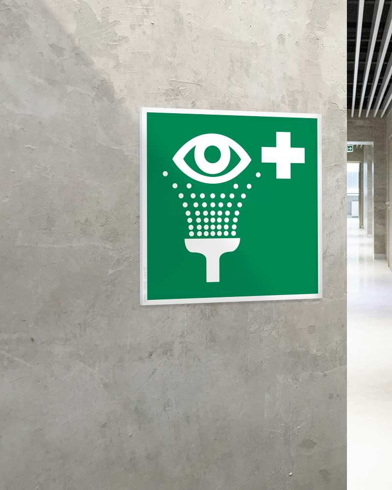 Stickershop - Stanica za ispiranje očiju – ISO E011