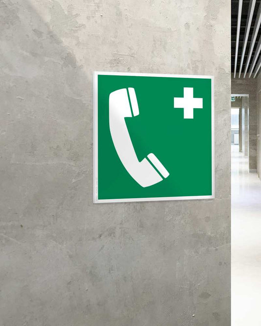 Stickershop - Telefon za hitne slučajeve – ISO E004